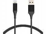Amazon Basics USB-A to Lightning Charging Cable 1-FT $1, 3-FT $2, 6-FT $3