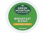 24-Ct Green Mountain Coffee Breakfast Blend K-Cup Pods $4 and more