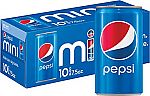 10-pack Pepsi Soda, 7.5 Ounce $3