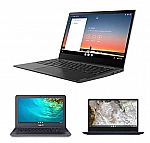 Lenovo 14e Chromebook: 14.0" FHD, AMD A series, 4GB, 32GB $139.99 and more