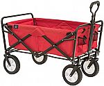 MacSports Collapsible Folding Outdoor Utility Wagon $60