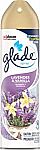 8 Oz Glade Air Freshener Room Spray, Lavender & Vanilla $0.92