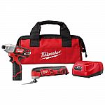 Milwaukee M12 12V Lithium-Ion Cordless Oscillating Multi-Tool and Impact Driver Combo Kit $99 (50% off)