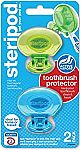 2 Count Steripod Clip-On Toothbrush Protector $3.80