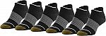 6-Pair Gold Toe Women's Featherweight Eco-cooling Tab Socks $6.95