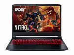 Acer Nitro 5 15.6" FHD Gaming Laptop (i5-11400H RTX 3050 16GB 512GB) $700