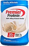 Premier Protein 100% Whey Protein Powder: 23.3-oz Vanilla $13.30 and more
