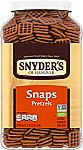 Snyder's of Hanover Pretzel Snaps, 46 Oz Canister $5.30