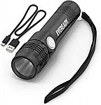 Eveready 500 Lumens LED Rechargeable Tactical Flashlight $6.45