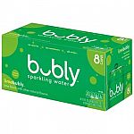 8-Pack 12-Oz bubly Sparkling Water (Various Flavors) (3 for $5.75)