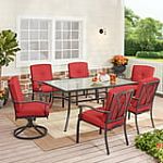 Mainstays Belden Park 7 Piece Patio Dining Set $281 (was $700)
