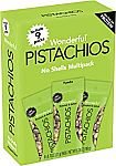 9-pack Wonderful Pistachios, Roasted & Salted Nuts (0.75 Ounce on-the-go Bags) $7.10