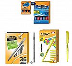 24-Count BIC Brite Liner Highlighter, Chisel Tip $5.44 and more