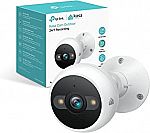 Kasa 4MP 2K Outdoor Wired Security Camera with Starlight Sensor and Night Vision $50