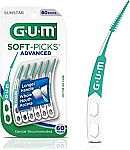 60-Count GUM 650R Soft-Picks Advanced Dental Picks (3 for $7.80)