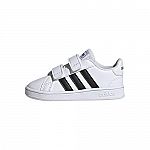 adidas Unisex-Child Grand Court Tennis Shoe $20