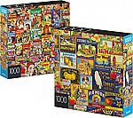 2-Pack of 1000-Piece Jigsaw Puzzles $9