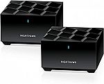 NETGEAR Nighthawk Whole Home Mesh WiFi 6 System (MK62) $99.99