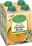 24 Count Pacific Foods Organic Free Range Low-Sodium Chicken Broth (8-Ounce Cartons) $7.40
