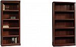 Sauder 2-Pack 5-Shelf Bookcase Bundle $145