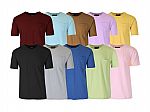 5-Pack Assorted Men's Short Sleeved Tee with Chest Pocket $15 shipped