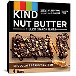 32-Count 1.3-Oz KIND Nut Butter Bars (Chocolate Peanut Butter) $13.01
