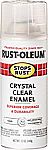 12Oz Rust-Oleum Stops Rust Spray Paint Gloss Crystal Clear $3.68