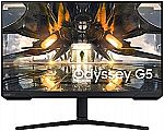 SAMSUNG Odyssey G50A 32” WQHD Gaming Monitor (LS32AG500PNXZA) $208.99
