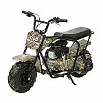 Realtree RT100 105CC Camo Gas Powered Ride On Mini Bike $349