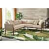 StyleWell Oakshire 3-Piece Steel Outdoor Patio Sectional Sofa $299 and more