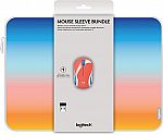 Logitech Wireless Mini Mouse M187 & 14" Sleeve Bundle $14.40