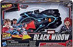 Hasbro Nerf Power Moves Marvel Black Widow Stinger Strike Dart-Launching Toy $7.49 and more