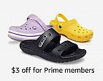 Amazon Prime: select Crocs Footwear from $11.99