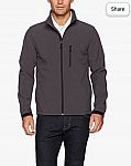 Amazon Essentials Men's Water-Resistant Softshell Jacket, Small $9.95