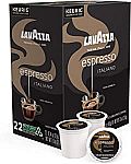 22-Count Lavazza Espresso Italiano Single-Serve Coffee K-Cups $11.50