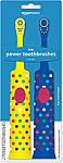 Amazon Basics Kids Battery Powered Toothbrush, 2 Count $6.75