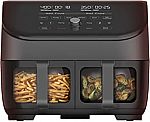 Instant Vortex Plus XL 8-quart Dual Basket Air Fryer Oven $101