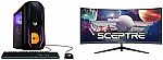 Acer Predator Orion 3000 PO3-630-UA15 Gaming Desktop (i7-11700F RTX 3070 16GB 512GB SSD 1TB HDD) & Mouse & Sceptre 30” Curved Gaming Monitor $1500
