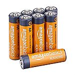 8-Count Amazon Basics AA 1.5 Volt Performance Alkaline Batteries $3