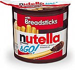 12-Count Nutella & GO—Hazelnut and Cocoa Spread with Breadsticks—Snack Pack $8.50