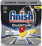 37-Ct Finish Quantum Dishwashing Tablets $6.27