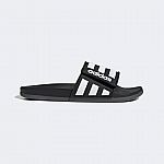 adidas Slides: Men's Adilette Comfort Adjustable Top Slide $15, Adilette Clog $18.75