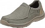Skechers Men's Expected Avillo Moccasin Slip-on Shoe (Khaki) $19.80