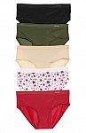 Calvin Klein Assorted 5-Pack Hipster Panties $7.35