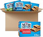 32 Count Nutri-Grain Soft Baked Breakfast Bars, 3 Flavor Variety Pack $12