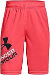 Under Armour Boys' Prototype 2.0 Logo Shorts $7.97