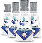 4-Pack 16.9-oz Crest Gum Care Mouthwash (Cool Wintergreen) $11 and more