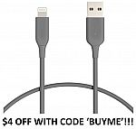 USB-A to Lightning Charging Cable - MFi Certified $1