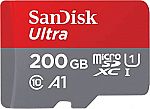 SanDisk 200GB Ultra microSDXC UHS-I Memory Card with Adapter $24