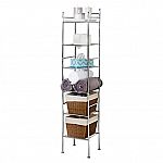 Honey-Can-Do Bathroom Slim Storage Shelving Unit $14.48